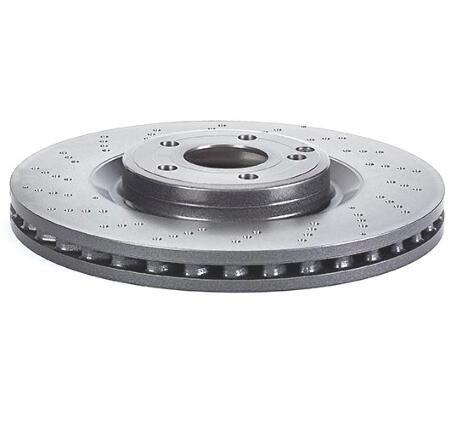 Mercedes Brembo Disc Brake Rotor - Front (344mm) 2184210412